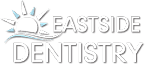 Eastside Dentistry logo with sun design.