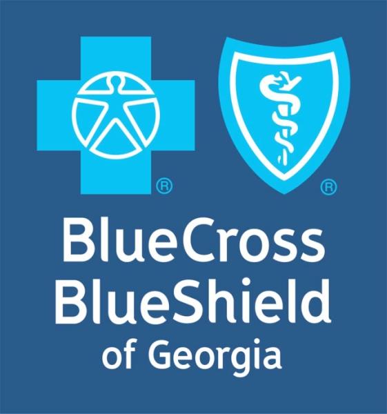 Logo of BlueCross BlueShield of Georgia.